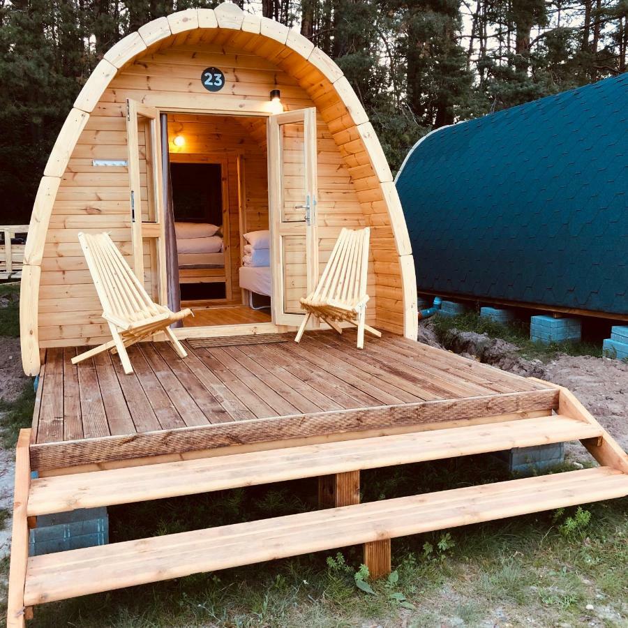 Luxury Camping Pod Зарасай Екстериор снимка