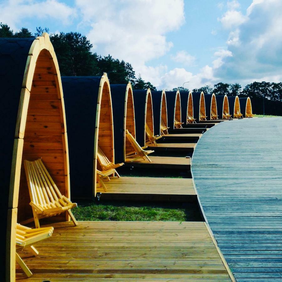 Luxury Camping Pod Зарасай Екстериор снимка